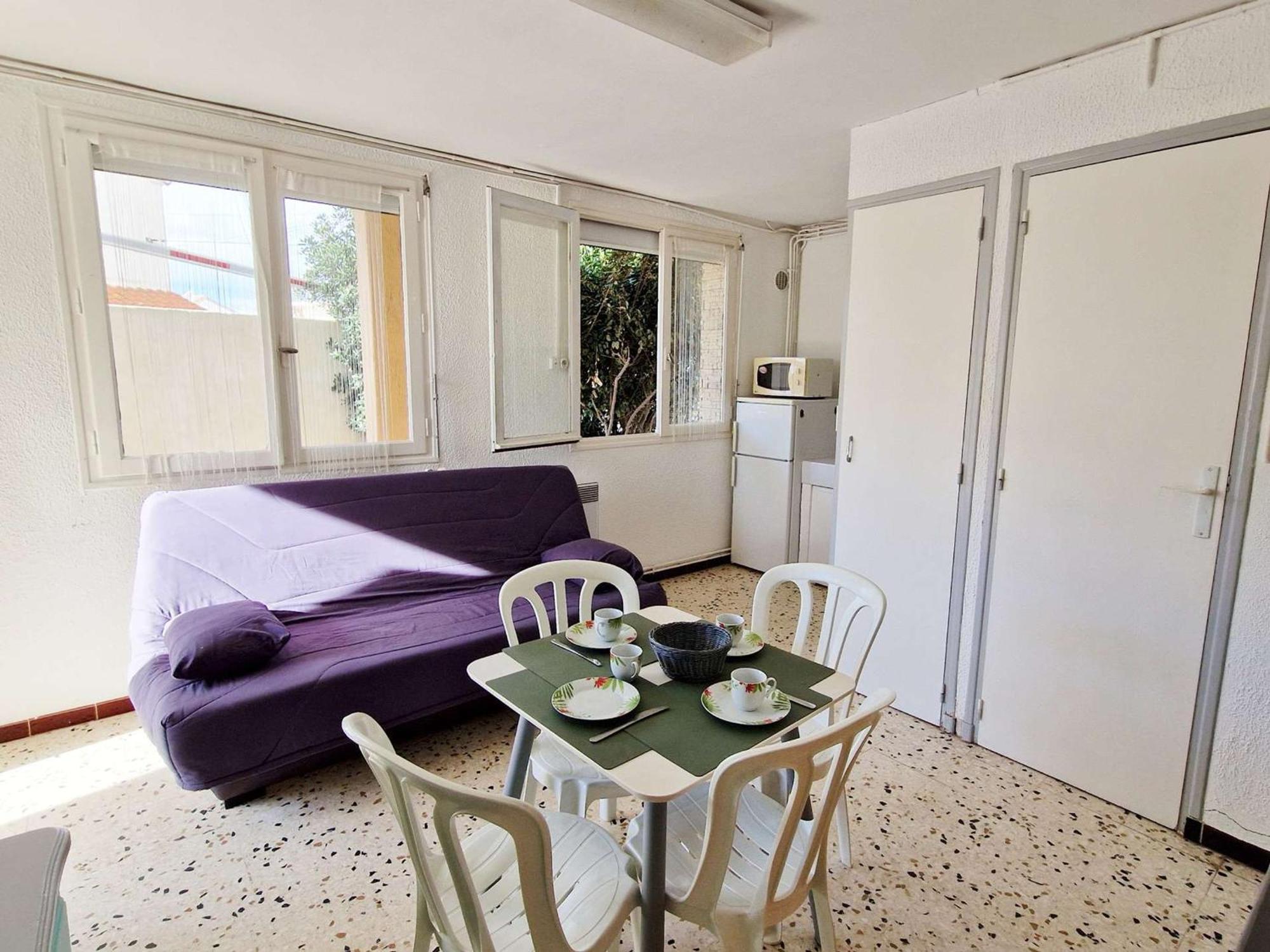 Appartement Ensoleille Avec Terrasse Et Parking, A 2 Pas De La Plage - Marseillan - Fr-1-387-169 Exteriör bild