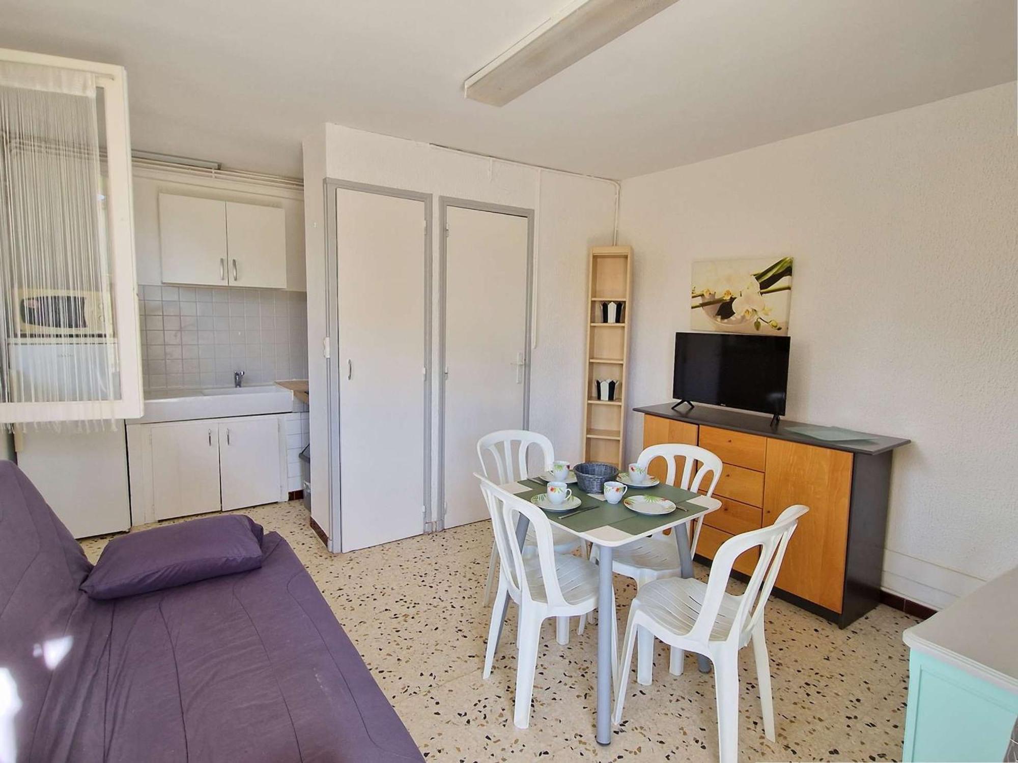 Appartement Ensoleille Avec Terrasse Et Parking, A 2 Pas De La Plage - Marseillan - Fr-1-387-169 Exteriör bild